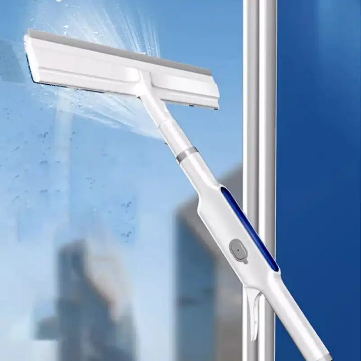 Double-Sided Spray Expansion Window Cleaner Spray Window Cleaner 2 In 1 Window Squeegee With Spray Bottle Window Cleaning